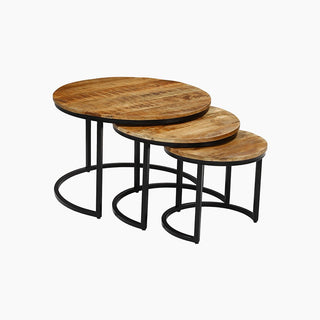 Lucidora - Faye Trio Nesting Tables - Coffee Tables