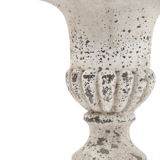 Lucidora - Fluted Stone Ceramic Urn - Urns
