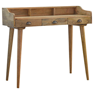 Lucidora - Gallery Back Shell Writing Desk - Writing Desks