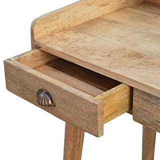 Lucidora - Gallery Back Shell Writing Desk - Writing Desks