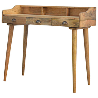 Lucidora - Gallery Back Shell Writing Desk - Writing Desks