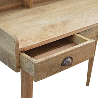 Lucidora - Gallery Back Shell Writing Desk - Writing Desks