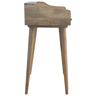 Lucidora - Gallery Back Shell Writing Desk - Writing Desks
