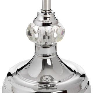 Lucidora - Genoa Chrome Table Lamp - Table Lamps