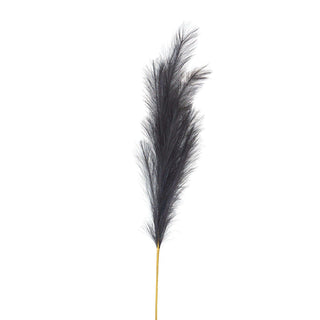 Lucidora - Grey Large Faux Pampas Grass Stem - Single Stems