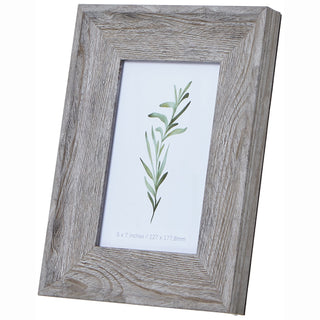 Lucidora - Grey Washed 5X7 Photo Frame - Picture Frames