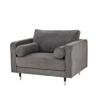 Lucidora - Hampton Grey Large Arm Chair - Armchairs
