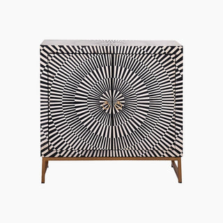 Lucidora - Ida Two Door Bone Inlay Cabinet - Sideboards
