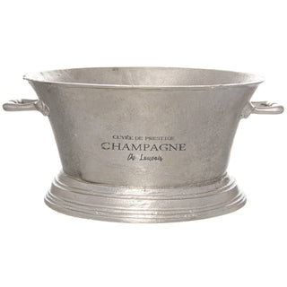 Lucidora - Large Antique Pewter Champagne Cooler - Ice Buckets