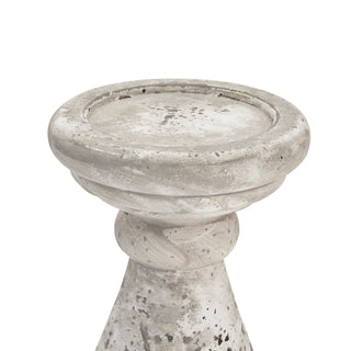 Lucidora - Large Stone Ceramic Candle Holder - Candle Holders