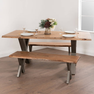 Lucidora - Live Edge Collection Dining Table - Dining Room Tables