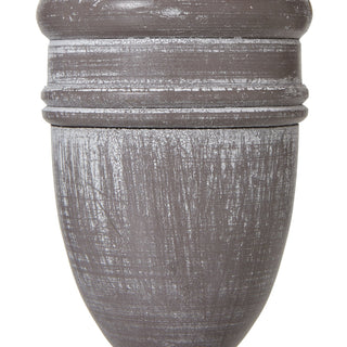Lucidora - Metis Urn Table Lamp With Linen Shade - Table Lamps