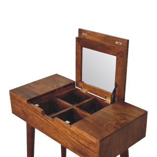 Lucidora - Mini Chestnut Fold Vanity - Vanities