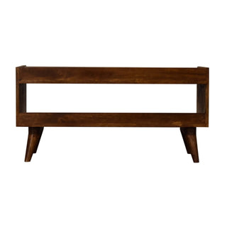 Lucidora - Mud Linen Nordic Storage Bench - Entryway Benches