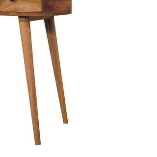 Lucidora - Oak - ish Wave Writing Desk - Writing Desks