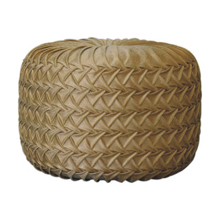 Lucidora - Ochre Hart Pouffe - Poufs
