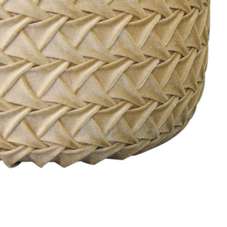 Lucidora - Ochre Hart Pouffe - Poufs