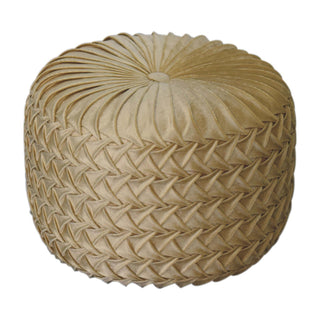 Lucidora - Ochre Hart Pouffe - Poufs