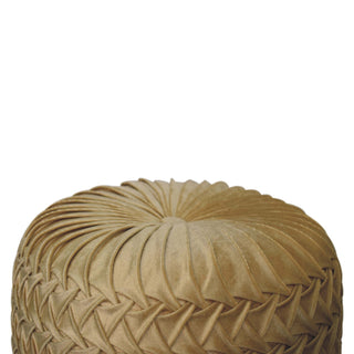 Lucidora - Ochre Hart Pouffe - Poufs