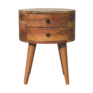 Lucidora - Odyssey Oak - ish Bedside - Bedside Cabinets