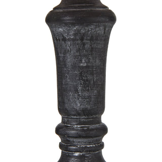 Lucidora - Palmyra Column Table Tamp With Linen Shade - Table Lamps