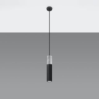 Lucidora - Pendant lamp BORGIO 1 black - Pendant lamps