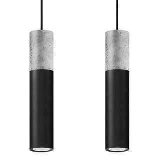 Lucidora - Pendant lamp BORGIO 2 black - Pendant lamps