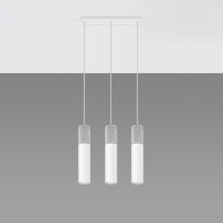 Lucidora - Pendant lamp BORGIO 3L white - Pendant lamps