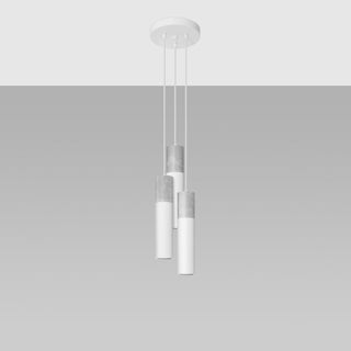 Lucidora - Pendant lamp BORGIO 3P white - Pendant lamps