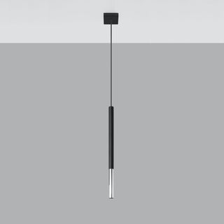 Lucidora - Pendant lamp MOZAICA 1 black/chrome - Pendant lamps