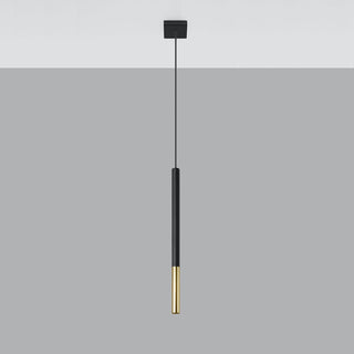 Lucidora - Pendant lamp MOZAICA 1 black/golden - Pendant lamps