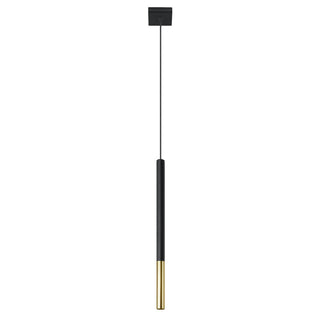 Lucidora - Pendant lamp MOZAICA 1 black/golden - Pendant lamps