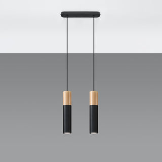 Lucidora - Pendant lamp PABLO 2 black - Pendant lamps