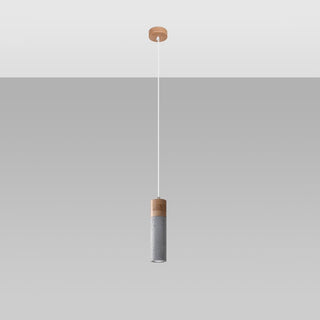 Lucidora - Pendant lamp ZANE 1 grey - Pendant lamps