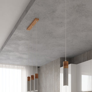 Lucidora - Pendant lamp ZANE 2 grey - Pendant lamps