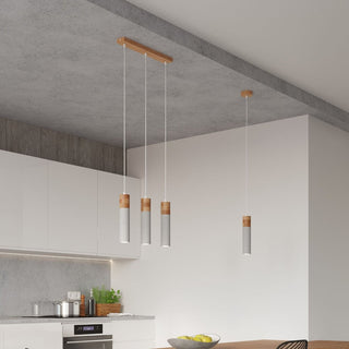 Lucidora - Pendant lamp ZANE 2 grey - Pendant lamps