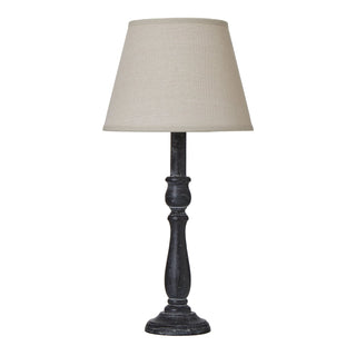 Lucidora - Ravenna Column Table Lamp With Linen Shade - Table Lamps