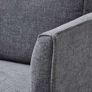 Lucidora - Richmond Grey Large Arm Chair - Armchairs