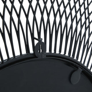 Lucidora - Rio Black Large Wire Mirror - Wall Mirrors