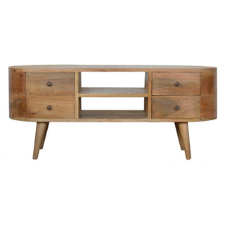 Lucidora - Rounded Entertainment Unit - Media Units