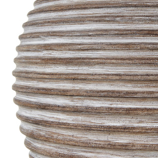 Lucidora - Saturn Table Lamp With Linen Shade - Table Lamps