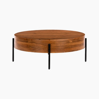 Lucidora - Solomon Acacia Wood Coffee Table - Coffee Tables