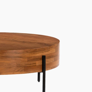 Lucidora - Solomon Acacia Wood Coffee Table - Coffee Tables
