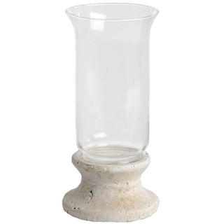 Lucidora - Stone Based Hurricane Lantern - Lanterns