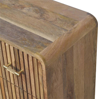 Lucidora - T - bar Ridged Chest - Chest of Drawers