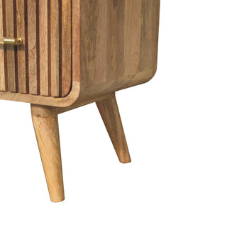 Lucidora - T - bar Ridged Chest - Chest of Drawers