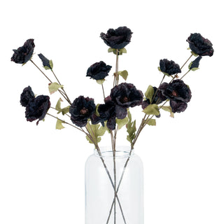 Lucidora - Tall Black Poppy Stem - Single Stems