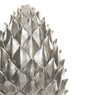 Lucidora - Tall Silver Pinecone Finial - Ornaments