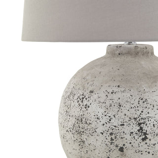 Lucidora - Tiber Large Stone Ceramic Lamp - Table Lamps