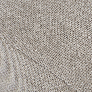Lucidora - Vesper Taupe Cushion Back Three Seater Sofa - Sofas